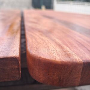 Table basse en bois massif — Les Spirales du Bois